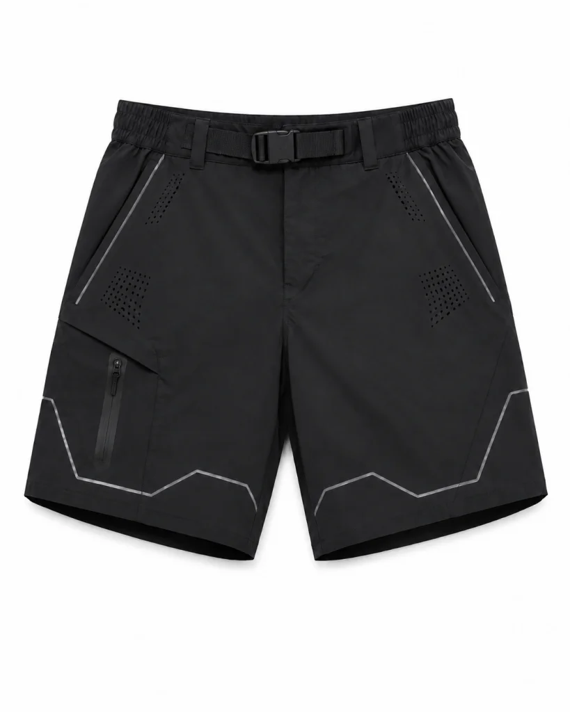 Tech Belt Shorts / Graphite